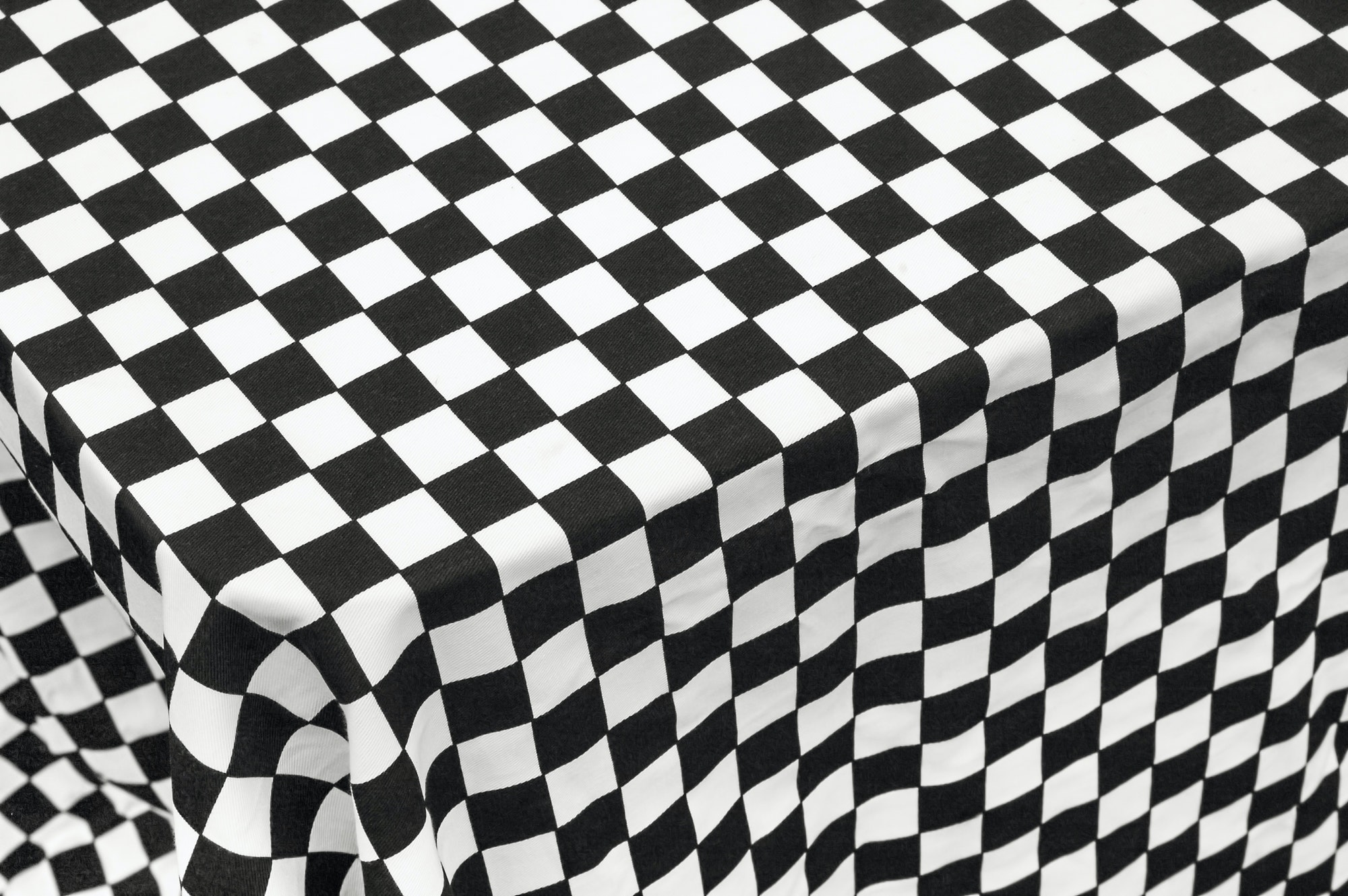 checkered tablecloth